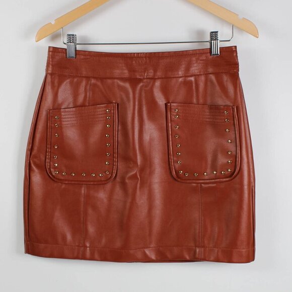 Haute Monde Dresses & Skirts - Haute Monde Faux Leather Skirt - Medium